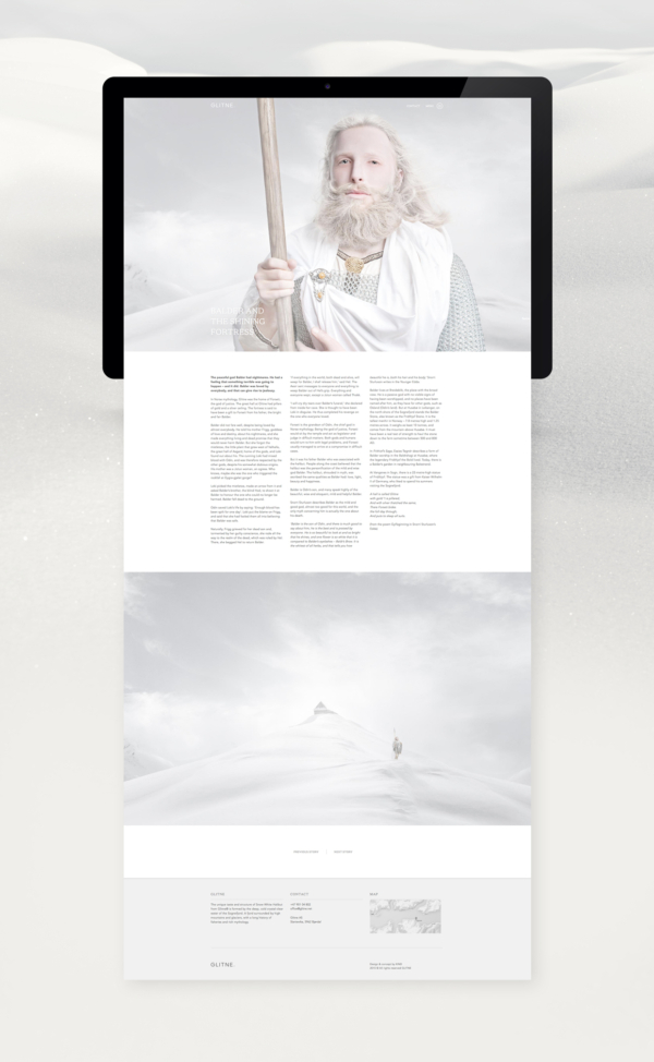 Glitne Web Snølandskap Lang Balder 2